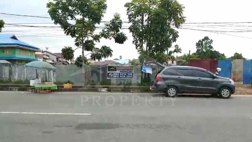 dijual tanah jalan gusti hamzah