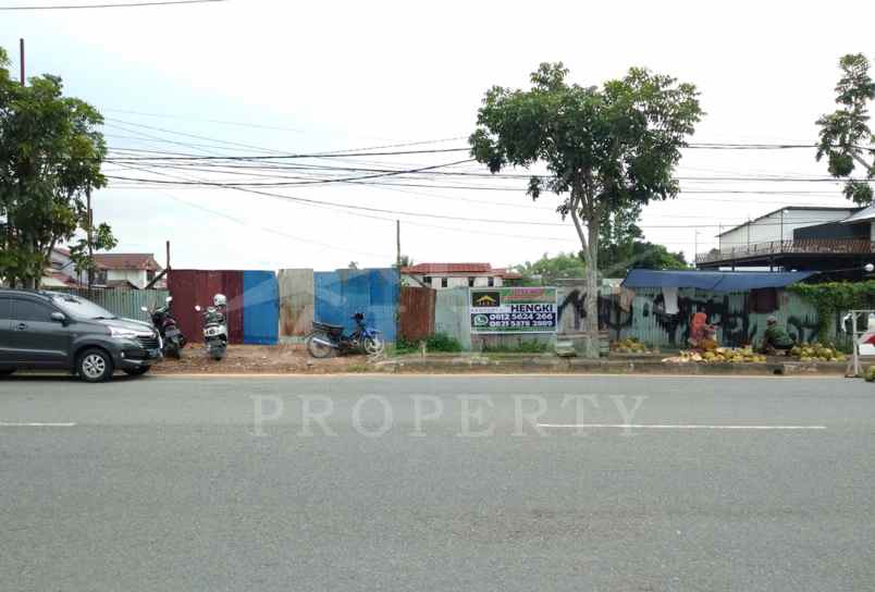 dijual tanah jalan gusti hamzah