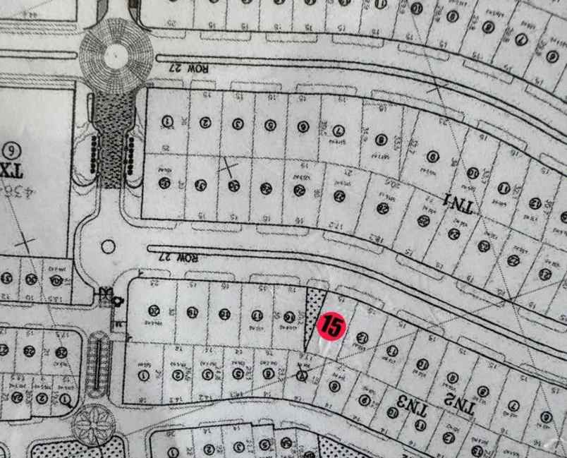 dijual tanah jalan north emerald mansion