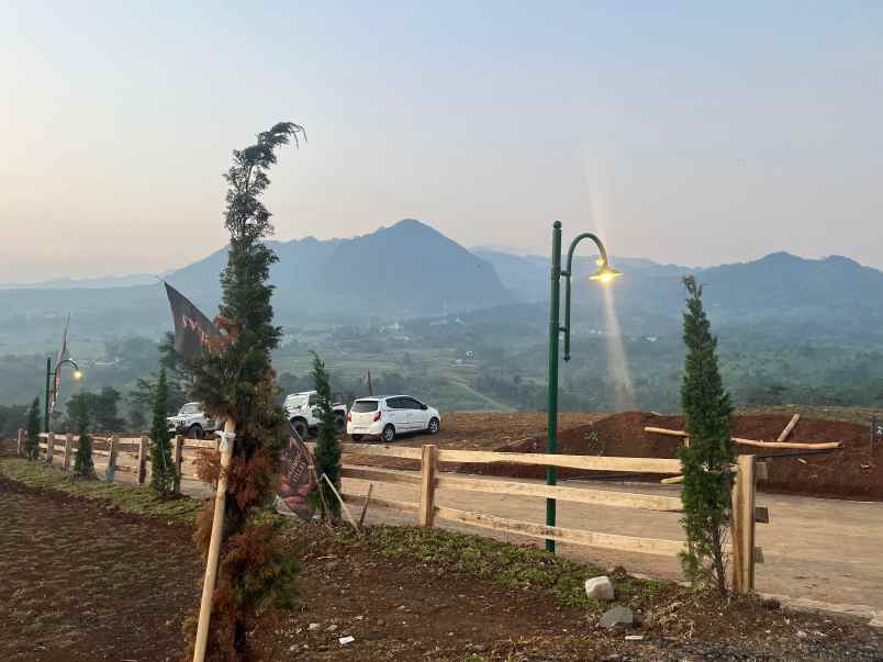 dijual tanah jalan raya jonggol sukamakmur