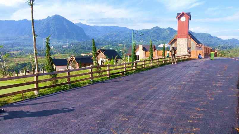 dijual tanah jalan raya puncak dua