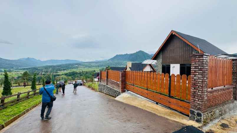 dijual tanah jalan raya puncak dua