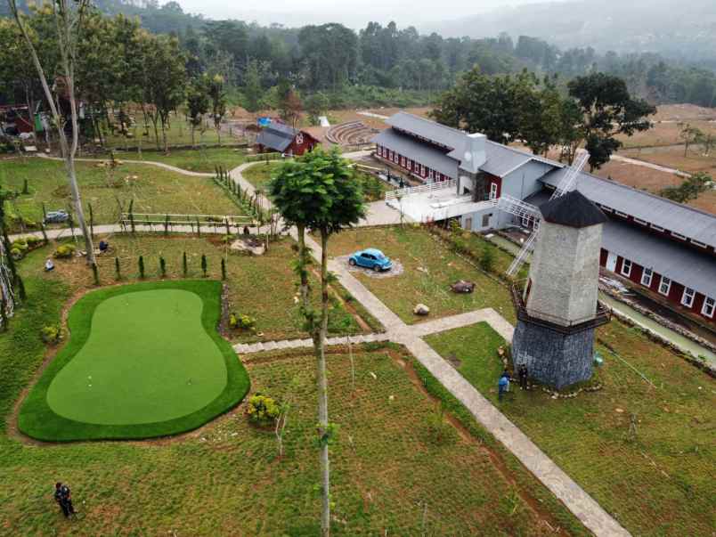 dijual tanah jalan raya puncak dua