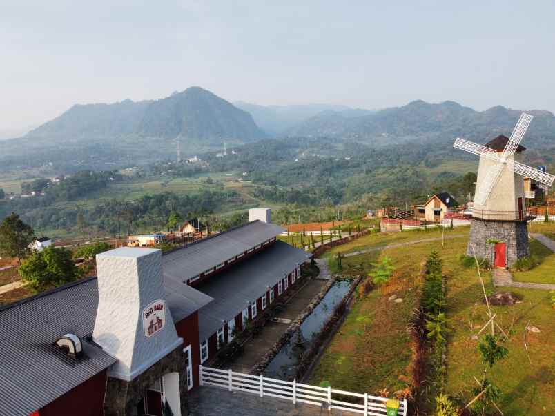 dijual tanah jalan raya puncak dua