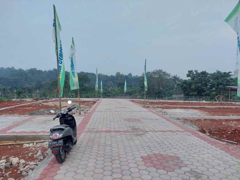 Tanah Dalam Clustervilla Lokasi Strategis Dekat Jalan Raya Cipayung