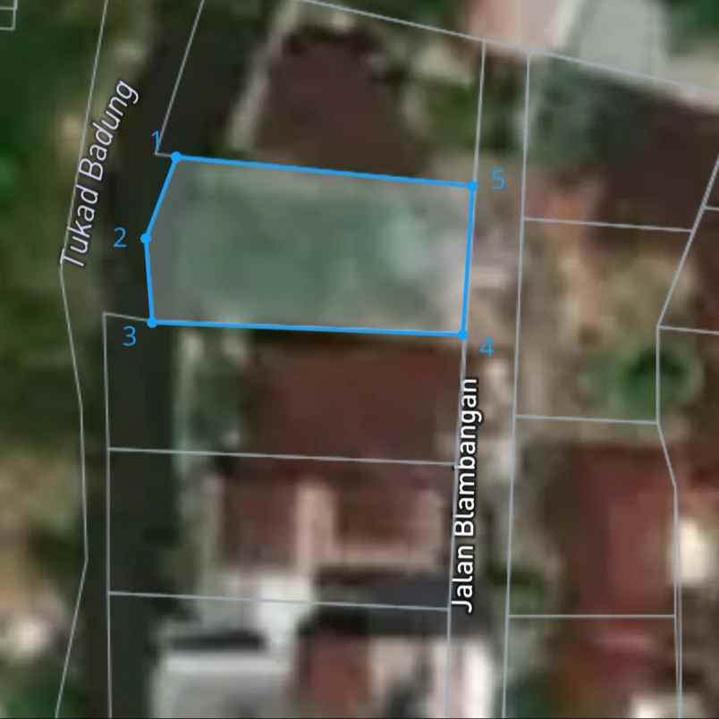 dijual tanah jl blambangan
