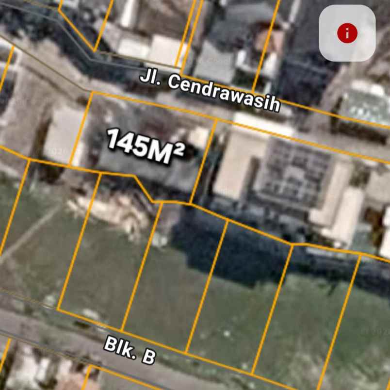 dijual tanah jl cendrawasih