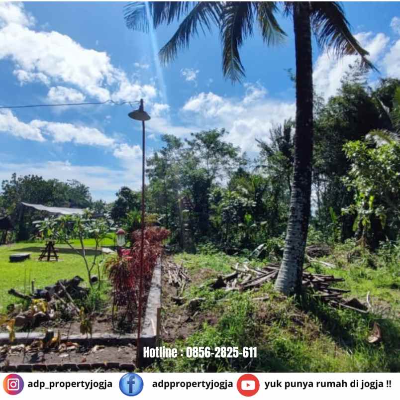 dijual tanah jl kaliurang km 18 palem