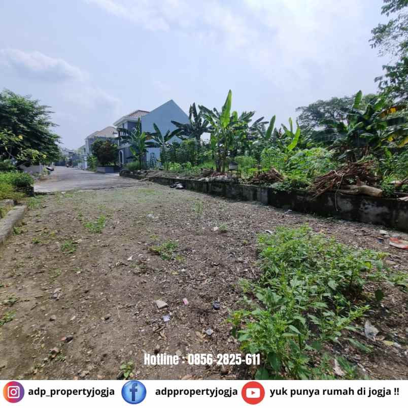 dijual tanah jl kapten haryadi ngaglik