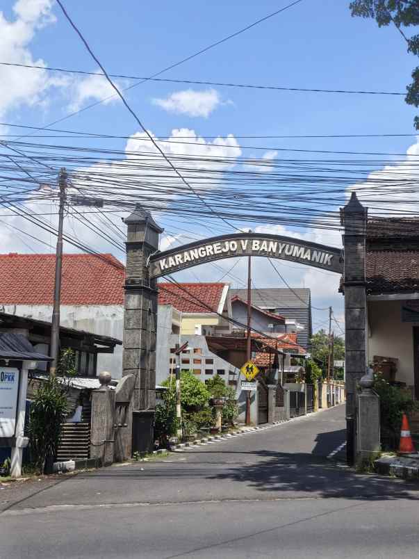 dijual tanah jl karangrejo v banyumanik