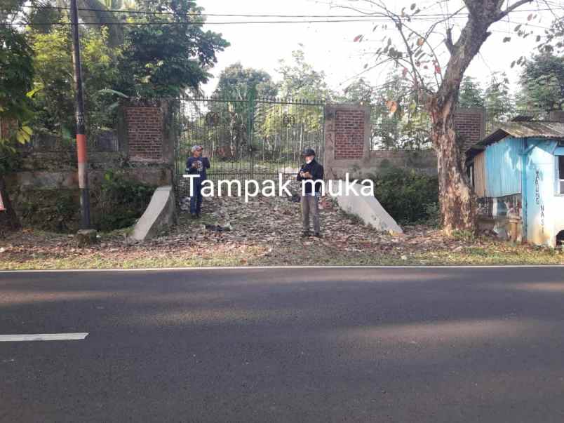 dijual tanah jl kiara jl provinsi lama