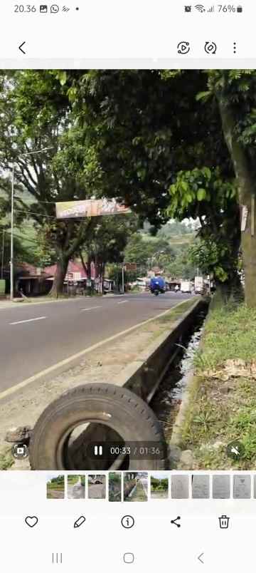 dijual tanah jl raya bandung garut