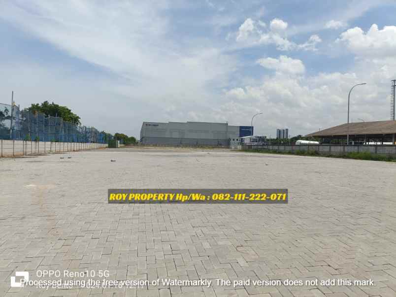 dijual tanah jl raya cakung cilincing