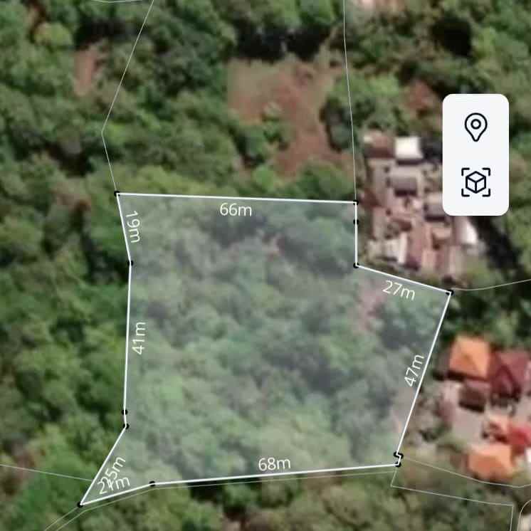 dijual tanah jl sawangan residence