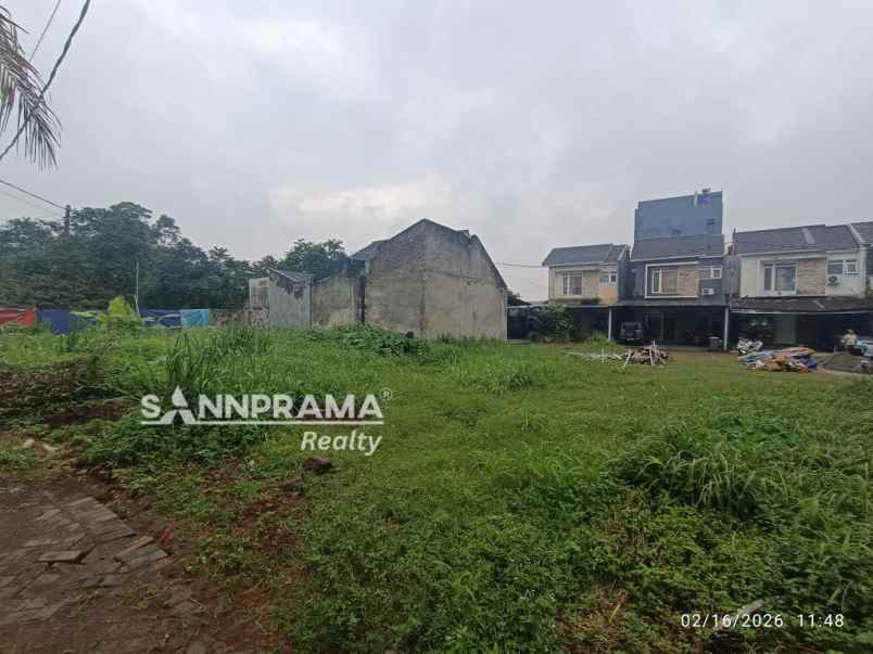 dijual tanah jln raya pasir putih depok