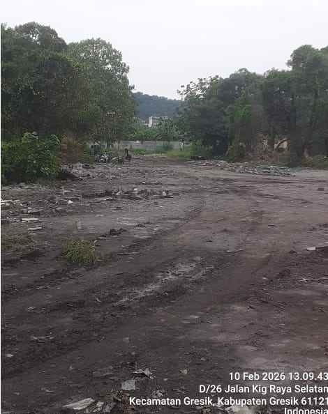 dijual tanah kawasan industri gresik jl