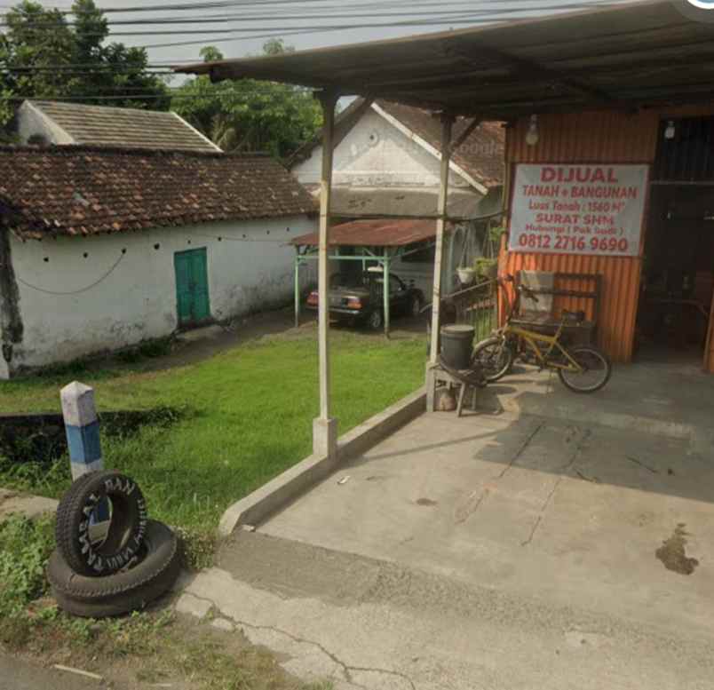 dijual tanah komersial strategis jalan raya krian