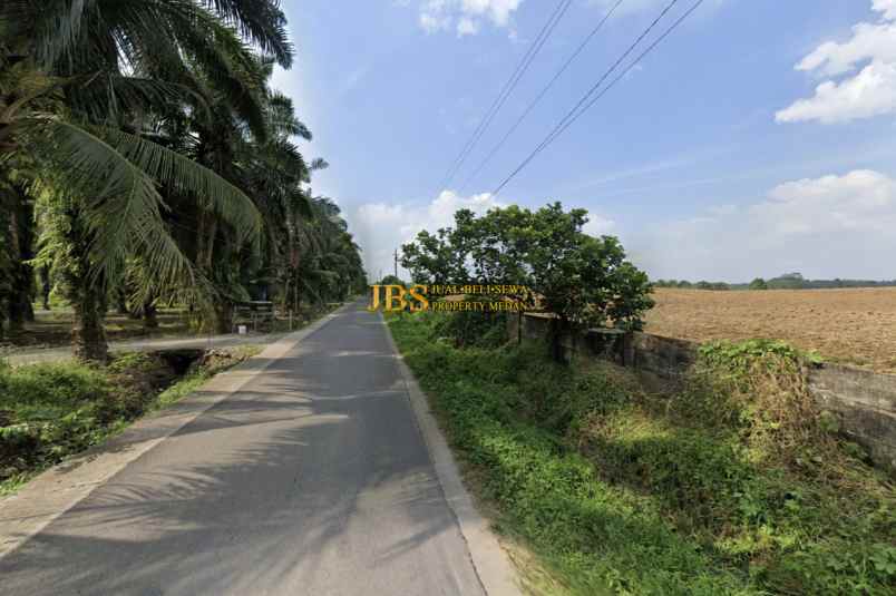 dijual tanah kosong pasar x jalan glugur rimbun
