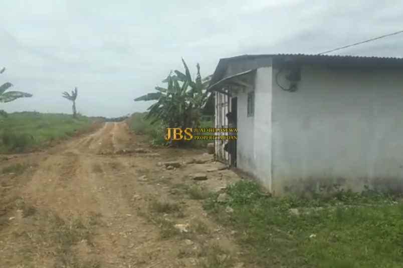 dijual tanah kosong pasar x jalan glugur rimbun