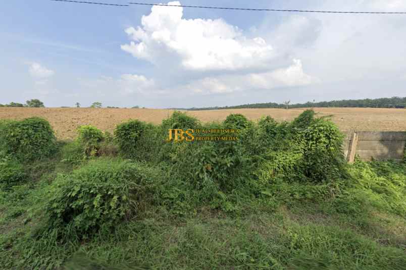 dijual tanah kosong pasar x jalan glugur rimbun