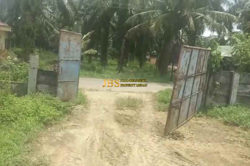 dijual tanah kosong pasar x jalan glugur rimbun