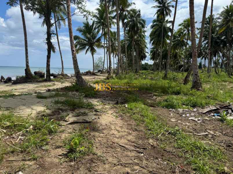 dijual tanah kota gunung sitoli jalan