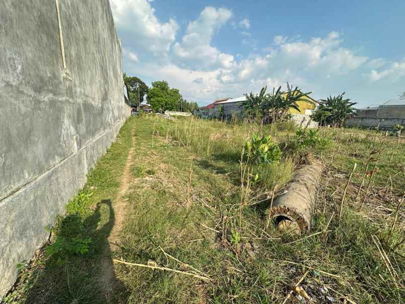 dijual tanah lahan kering luas 17044