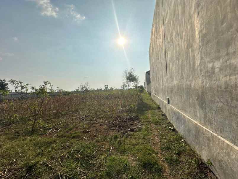 dijual tanah lahan kering luas 17044