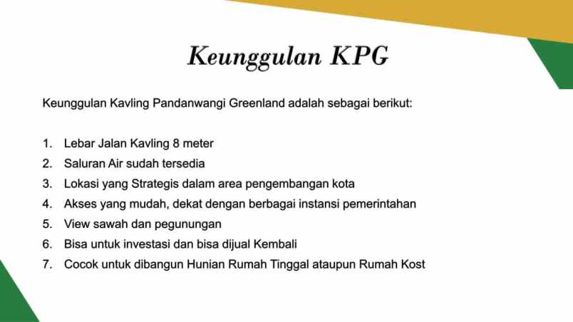 dijual tanah mandan sukoharjo jawa tengah