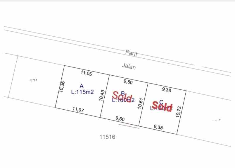 dijual tanah mlati