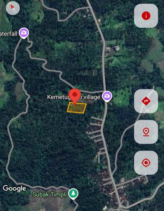 dijual tanah perkebunan produkif lokasi strategis