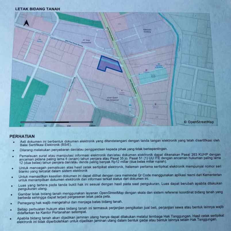 dijual tanah raya mahendradata