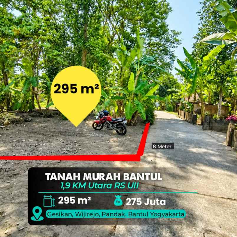 dijual tanah rs uiu