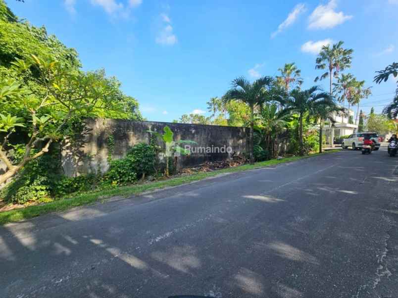 dijual tanah strategis 536m di canggu bali dijual