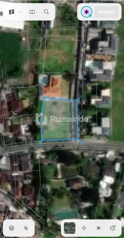 dijual tanah strategis 536m di canggu bali dijual
