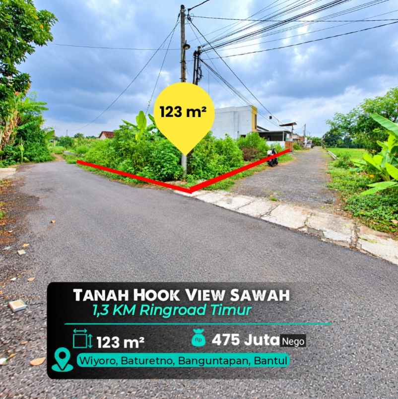 dijual tanah wiyoro