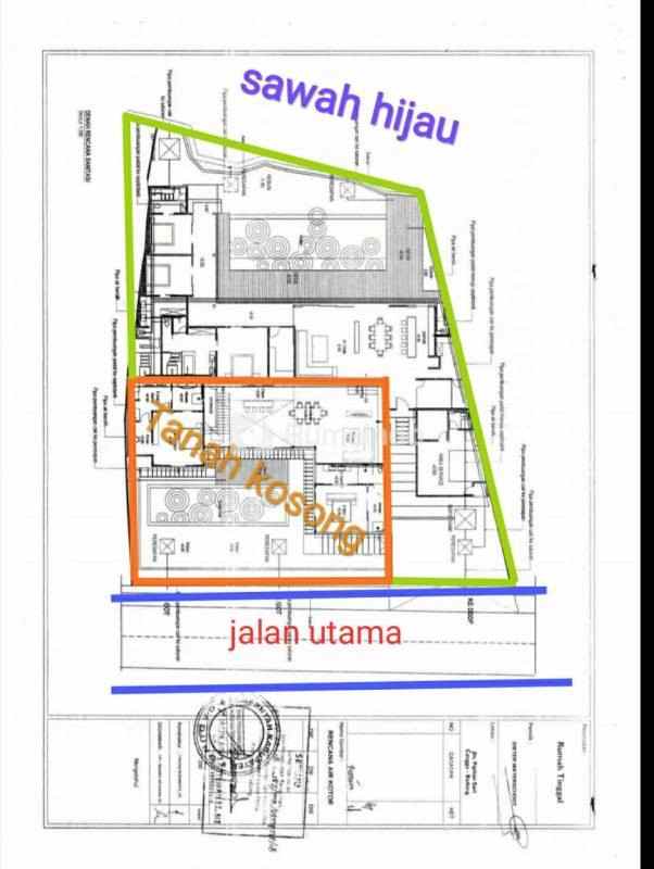 dijual villa jalan utama babakan cangu bali