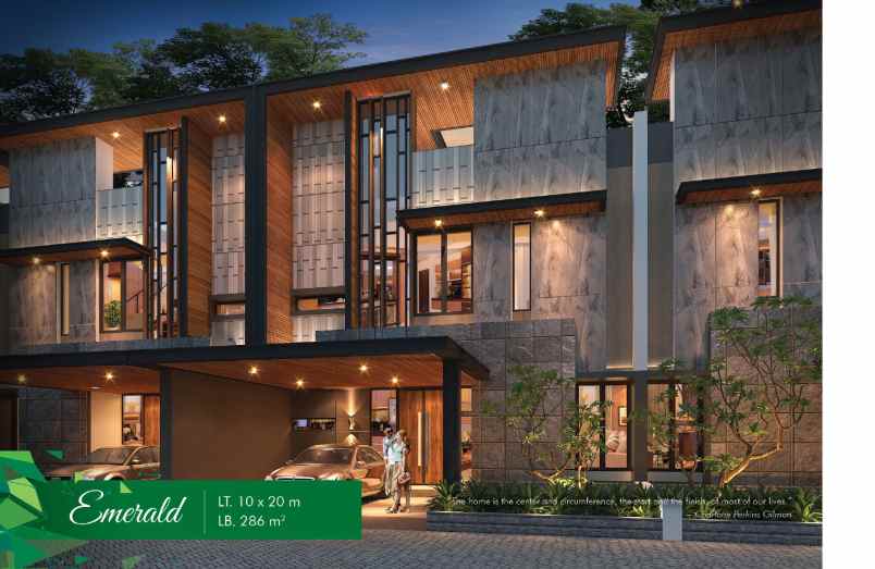 dijual villa komplek mutiara palace