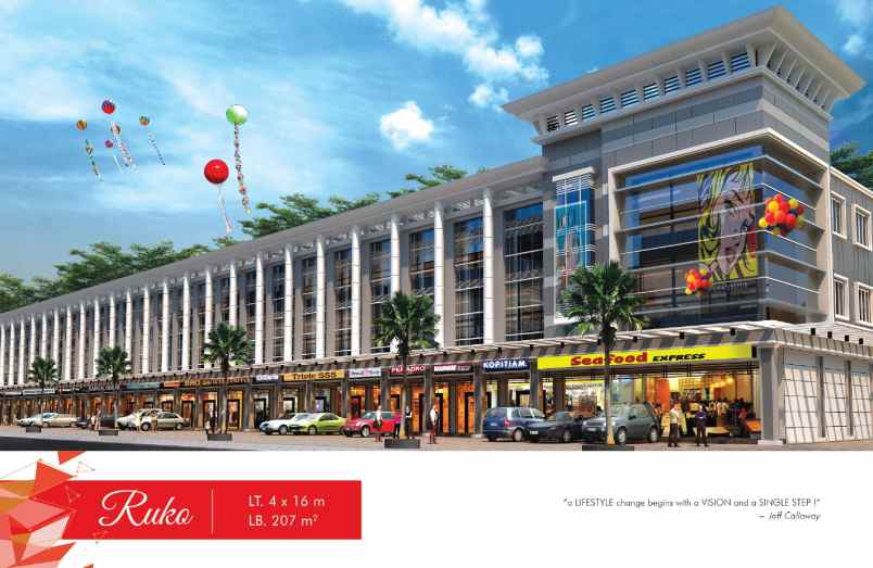 dijual villa komplek mutiara palace