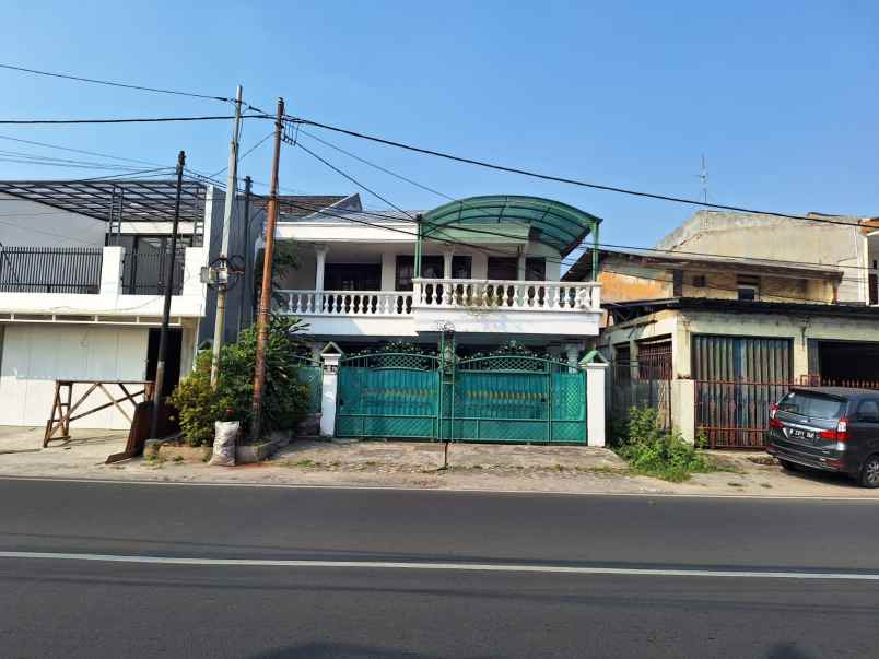 Rumah 3 Lantai Pinggir Jalan Strategis Di Duren Sawitjaktim