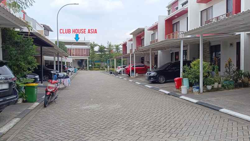 disewakan rumah green lake city asia