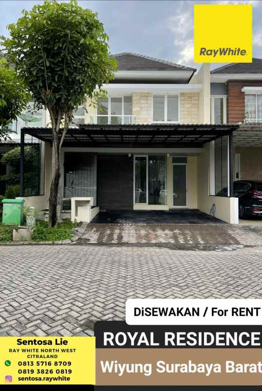 disewakan rumah jalan royal residence