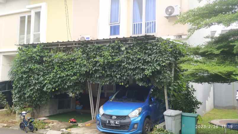 disewakan rumah tangerang selatan cluster carara