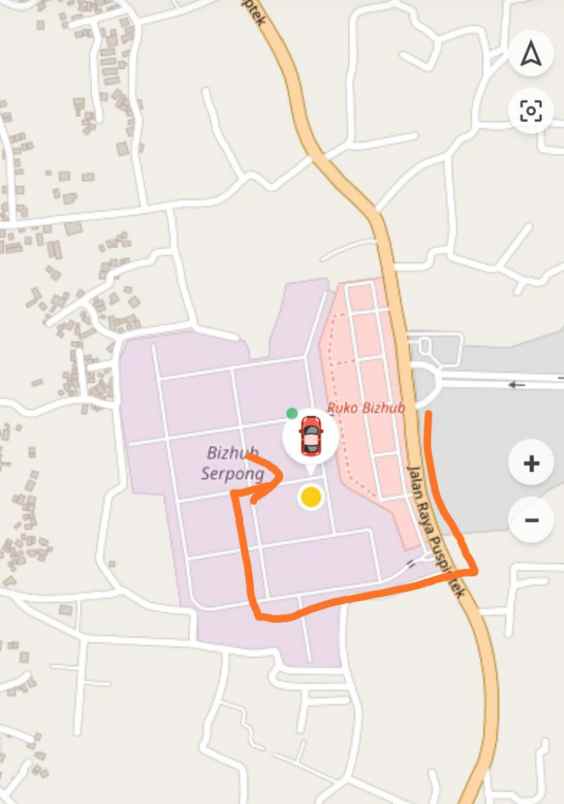 gudang di bizhub serpong siap operasional