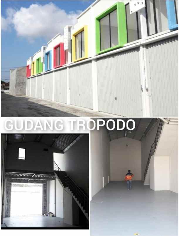 gudang disewakan di area tropodo waru
