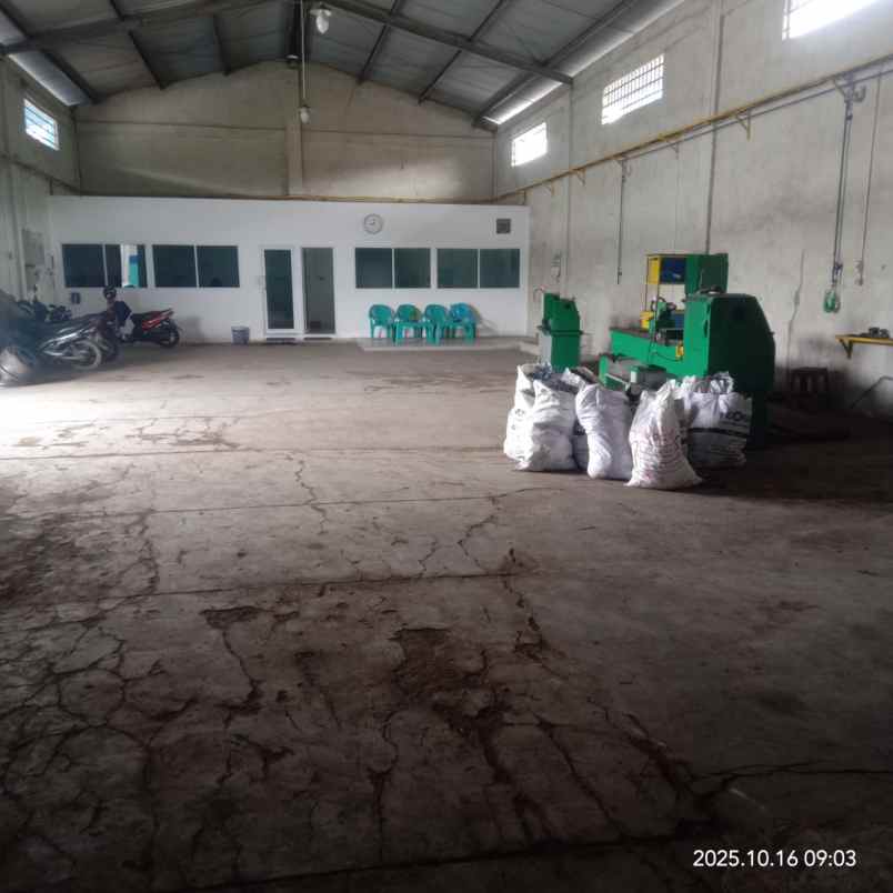 gudang plus office di way lunik panjang bandar lampung