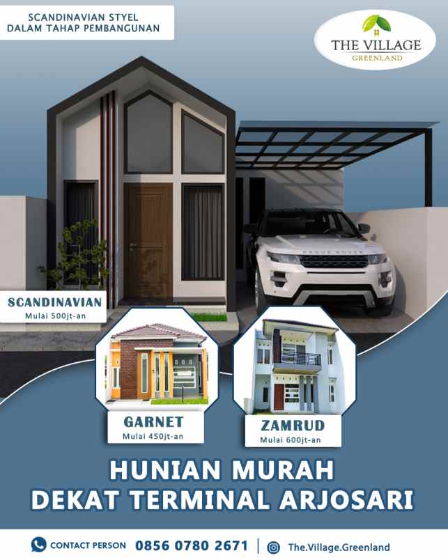 hunian 450jt an di kota malang dekat terminal arjosari