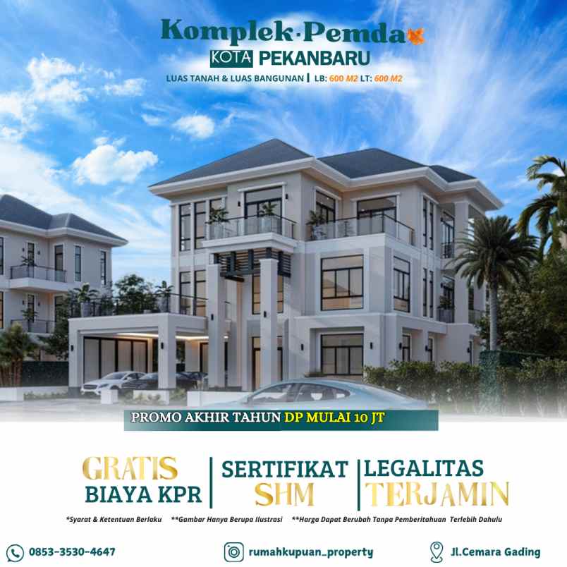 hunian idaman diskon spesial pekanbaru