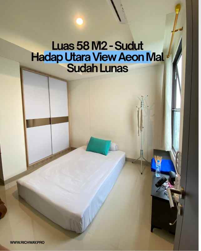 jual apartemen jakarta timur cleon park harga murah