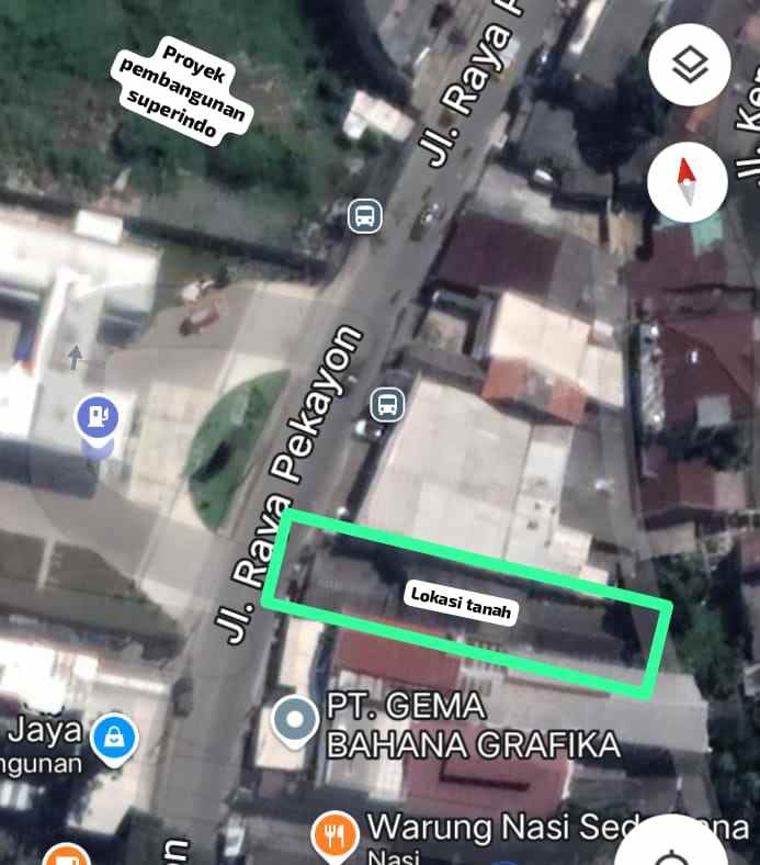 jual lahan pekayon bekasi selatan